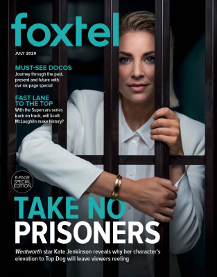 KATE JENKINSON in Foxtel Magazine, July 2020