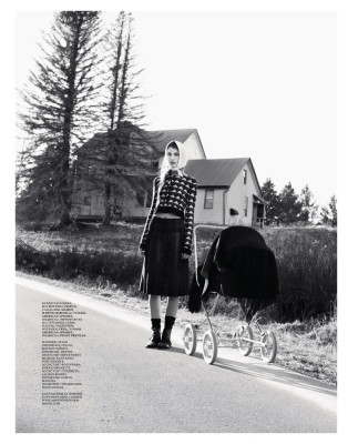 Kate King - photoshoot for INTERVIEW RUSSIA