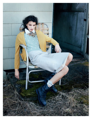 Kate King - photoshoot for INTERVIEW RUSSIA