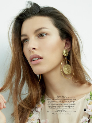 Kate King - photoshoot for Russh magazine, by James Nelson