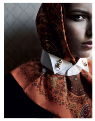 Kate King - photoshoot for INTERVIEW RUSSIA