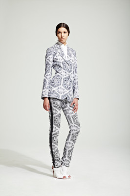 Kate King - photoshoot for JONATHAN SAUNDERS RESORT COLLECTION