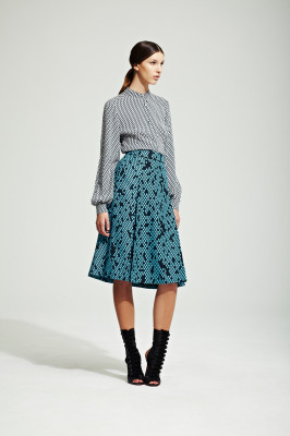 Kate King - photoshoot for JONATHAN SAUNDERS RESORT COLLECTION