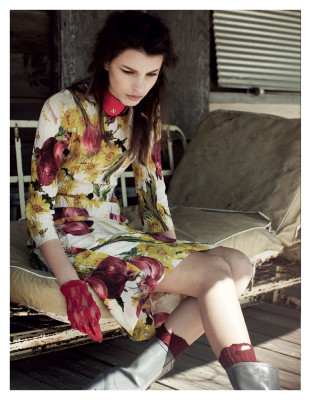 Kate King - photoshoot for INTERVIEW RUSSIA