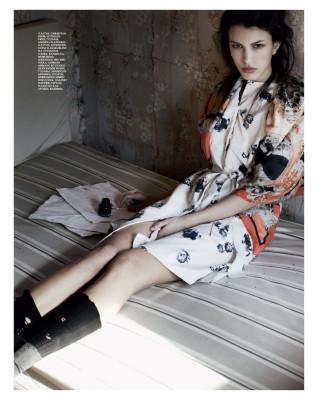 Kate King - photoshoot for INTERVIEW RUSSIA
