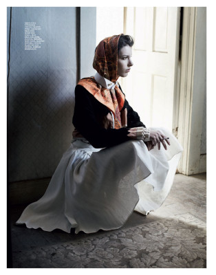 Kate King - photoshoot for INTERVIEW RUSSIA