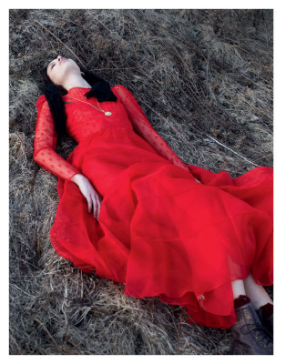 Kate King - photoshoot for INTERVIEW RUSSIA