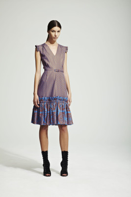 Kate King - photoshoot for JONATHAN SAUNDERS RESORT COLLECTION