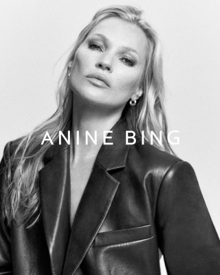 Kate Moss ~ Anine Bing F/W 2023.24 by Chris Colls