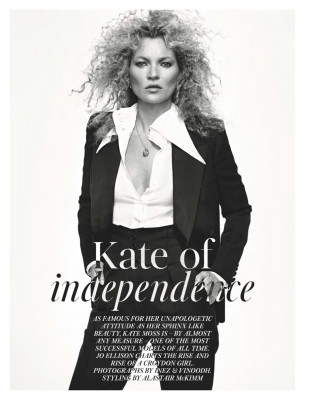 Kate Moss – British Vogue Magazine May 2019 Issue