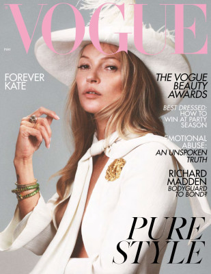 Kate Moss – British Vogue Magazine May 2019 Issue