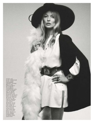Kate Moss – British Vogue Magazine May 2019 Issue