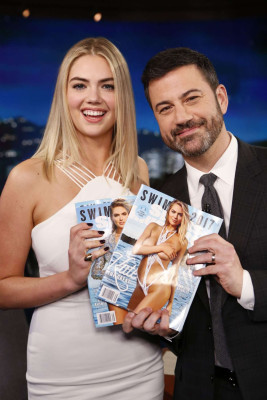Kate Upton at Jimmy Kimmel Live! in Los Angeles