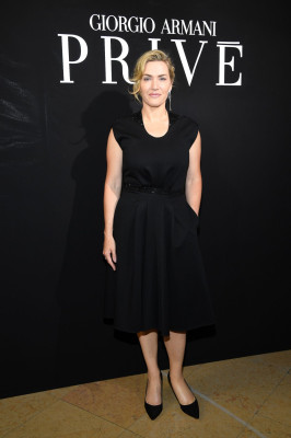 Kate Winslet – Giorgio Armani Prive Haute Couture FW17 Show