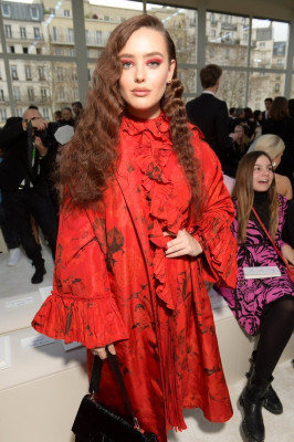 Katherine Langford - Valentino Show Paris Fashion Week 03/03/2019