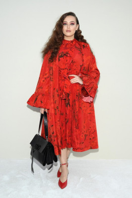 Katherine Langford - Valentino Show Paris Fashion Week 03/03/2019