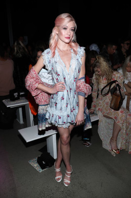 Katherine McNamara – Anna Sui Show at NYFW
