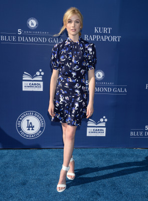 Katherine McNamara-LA Dodgers Foundation Blue Diamond Gala at Dodger St