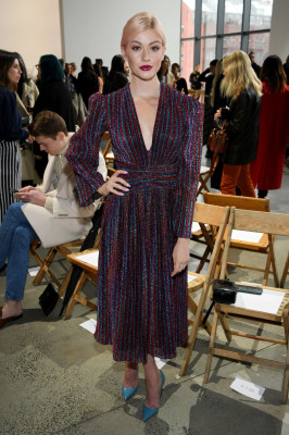 Katherine McNamara – Jonathan Simkhai Fashion Show in New York 
