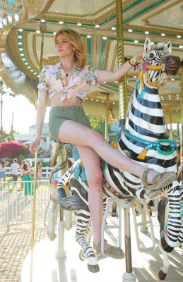 Katherine McNamara – Revolve Party at Coachella in Indio 04/13/2019