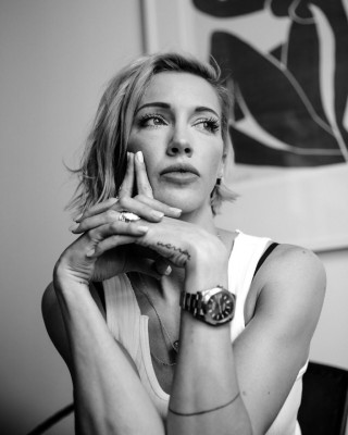 Katie Cassidy – B&amp;W Photoshoot 2019