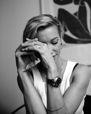 Katie Cassidy – B&amp;W Photoshoot 2019