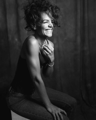 KATIE HOLMES – Black and White Photoshoot, July 2019