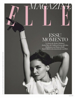 KATIE HOLMES in Elle Magazine, Spain January 2020