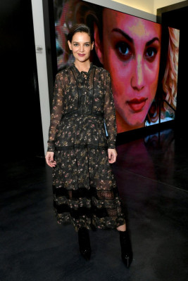 Katie Holmes at Zimmermann Fashion Show in NYC