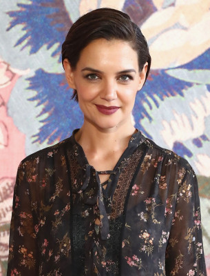 Katie Holmes at Zimmermann Fashion Show in NYC