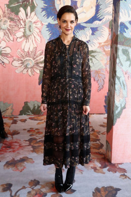 Katie Holmes at Zimmermann Fashion Show in NYC