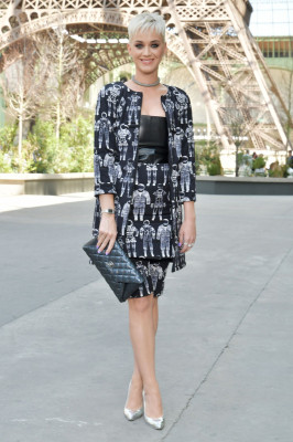Katy Perry – Chanel show at Haute Couture Paris Fashion Week
