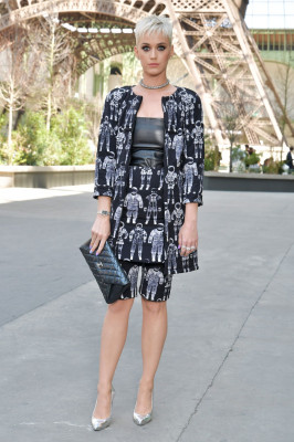 Katy Perry – Chanel show at Haute Couture Paris Fashion Week
