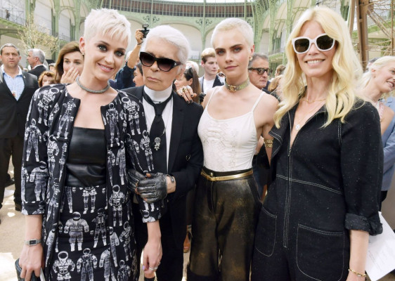 Katy Perry – Chanel show at Haute Couture Paris Fashion Week