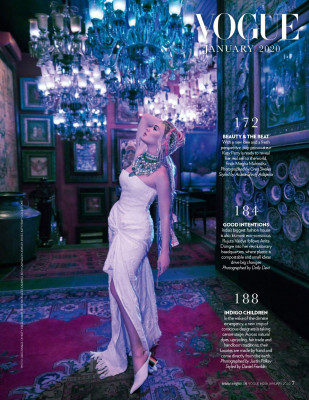 KATY PERRY in Vogue Magazine, India January 2020