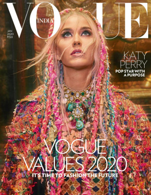 KATY PERRY in Vogue Magazine, India January 2020