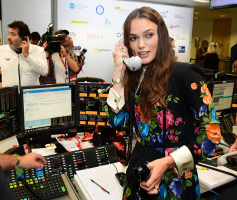 Keira Knightley – BGC Charity Day in London 