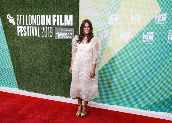 Keira Knightley &#039;Official Secrets&#039; film premiere, London Film Fest / 10.10.2019 
