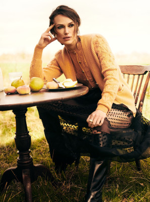 Keira Knightley by Boo George for Harper&#039;s Bazaar // 2021