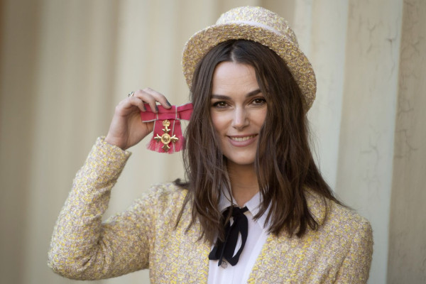 Keira Knightley – Investiture at Buckingham Palace in London