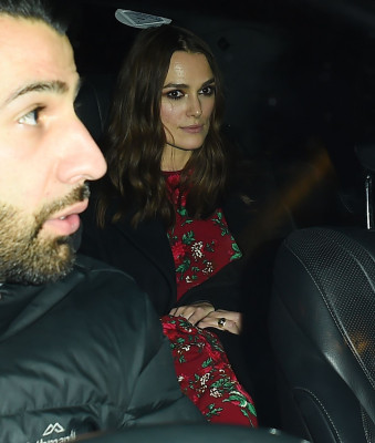 Keira Knightley – Leaving Bafta in Piccadilly in London 12/17/2018