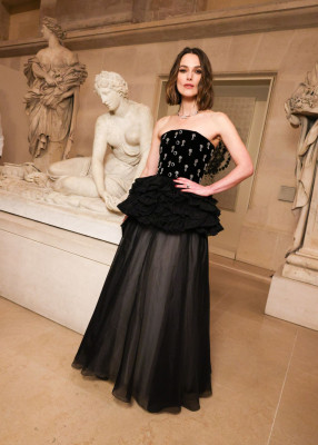 Keira Knightley – at Le Grand Dinner Du Louvre Paris, March 2025