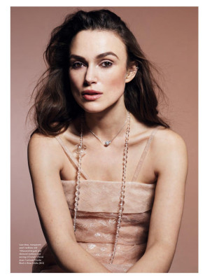 Keira Knightley in Elle Magazine, Canada April 2018
