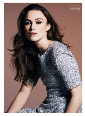 Keira Knightley in Elle Magazine, Canada April 2018