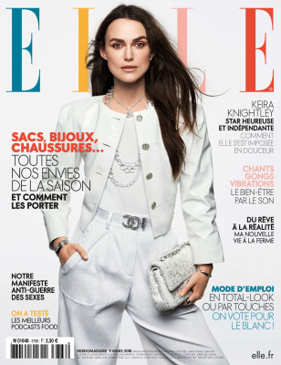 Keira Knightley in Elle Magazine, France March 2018