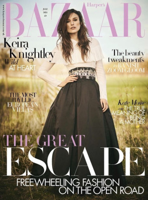 Keira Knightley by Boo George for Harper&#039;s Bazaar // 2021