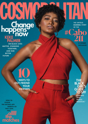 KEKE PALMER in Cosmopolitan Magazine, August 2020