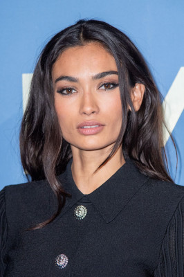 Kelly Gale at Balmain Womenswear S/S 24 Show at Paris Fashion Week 09/27/23