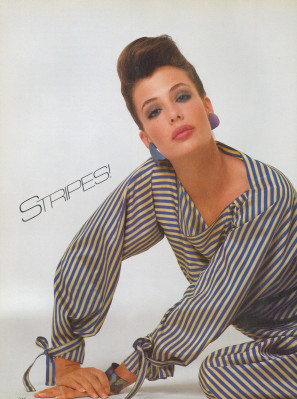 Kelly LeBrock ~ US Vogue April 1981 by Richard Avedon