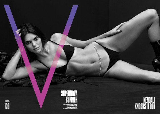 Kendall Jenner by Mario Sorrenti for V Magazine // Summer 2021
